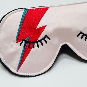 Lightening Eye mask, Sleep Mask, Lightening Sleep mask, Travel Sleep Mask. image 5