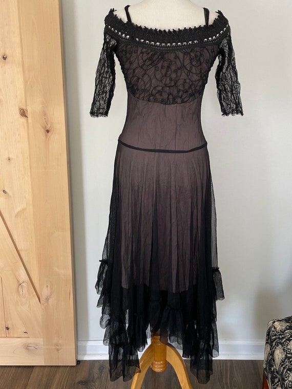 Vintage Inspired Black Lace Nataya Women’s Dress … - image 8