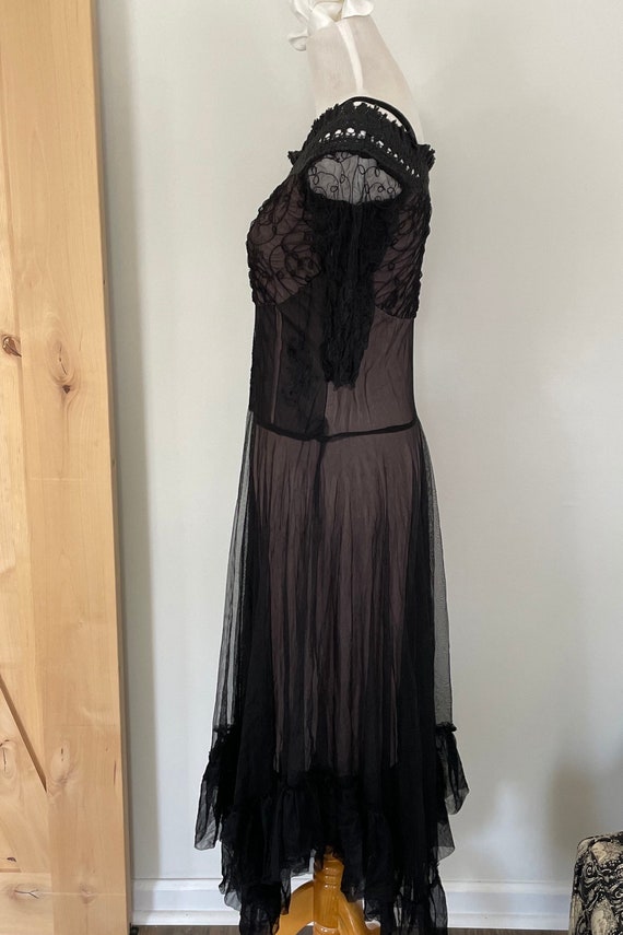 Vintage Inspired Black Lace Nataya Women’s Dress … - image 7