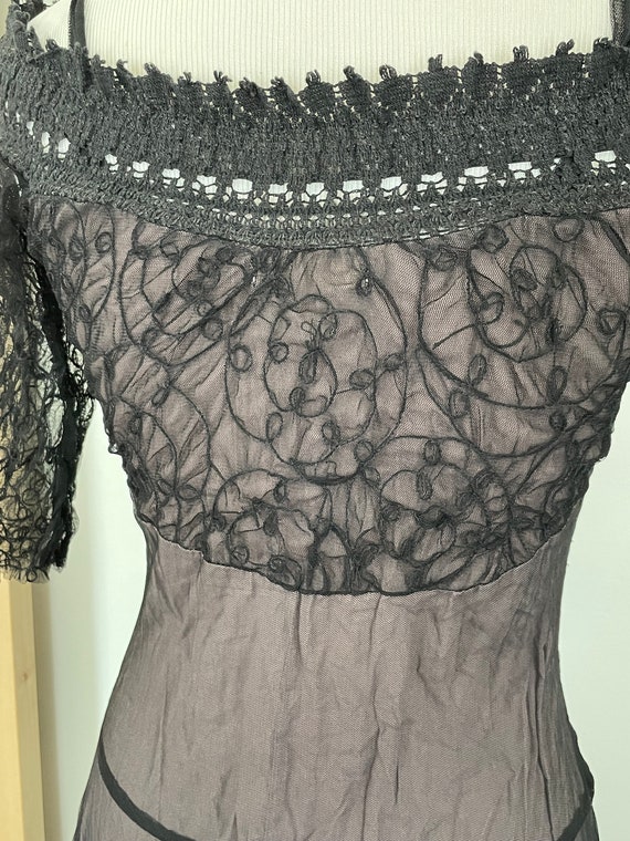 Vintage Inspired Black Lace Nataya Women’s Dress … - image 9