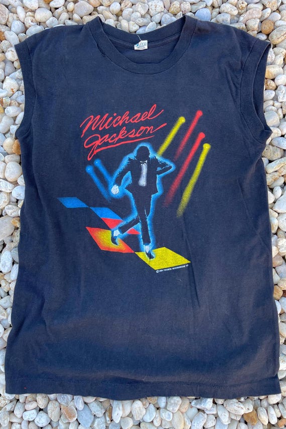 Michael Jackson Victory Tour Tシャツ 1984 Vintage Michael Jackson Concert T-shirt -1984-the Victory Tour - Etsy