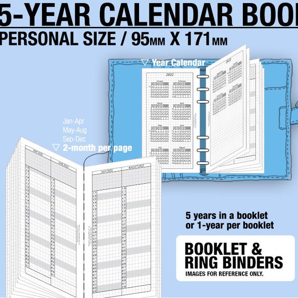 2024 2025 Pocket Calendar Etsy