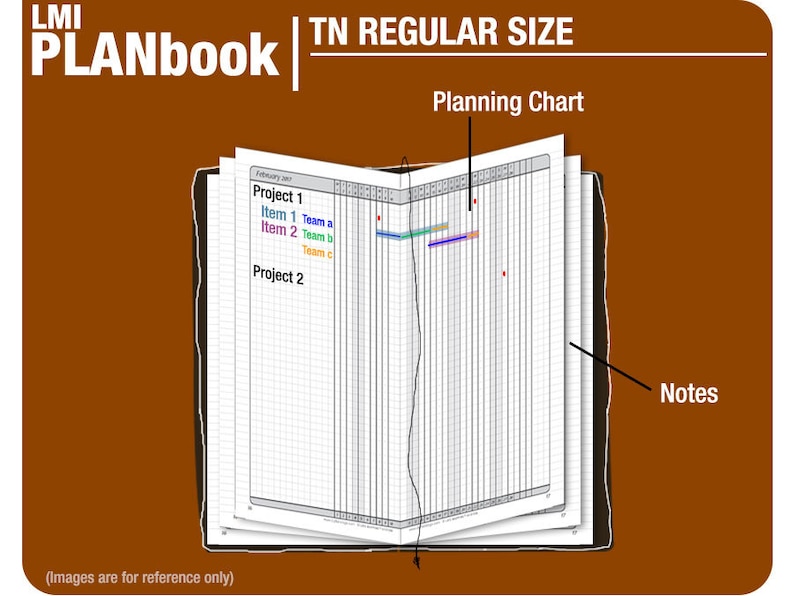 PlanBook Filofax Inserts Refills Printable Binder Planner Midori. image 8