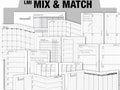 MIX & MATCH -  Life Mapping Components / Charts and more - Filofax Inserts Refills Printable Binder Planner Midori