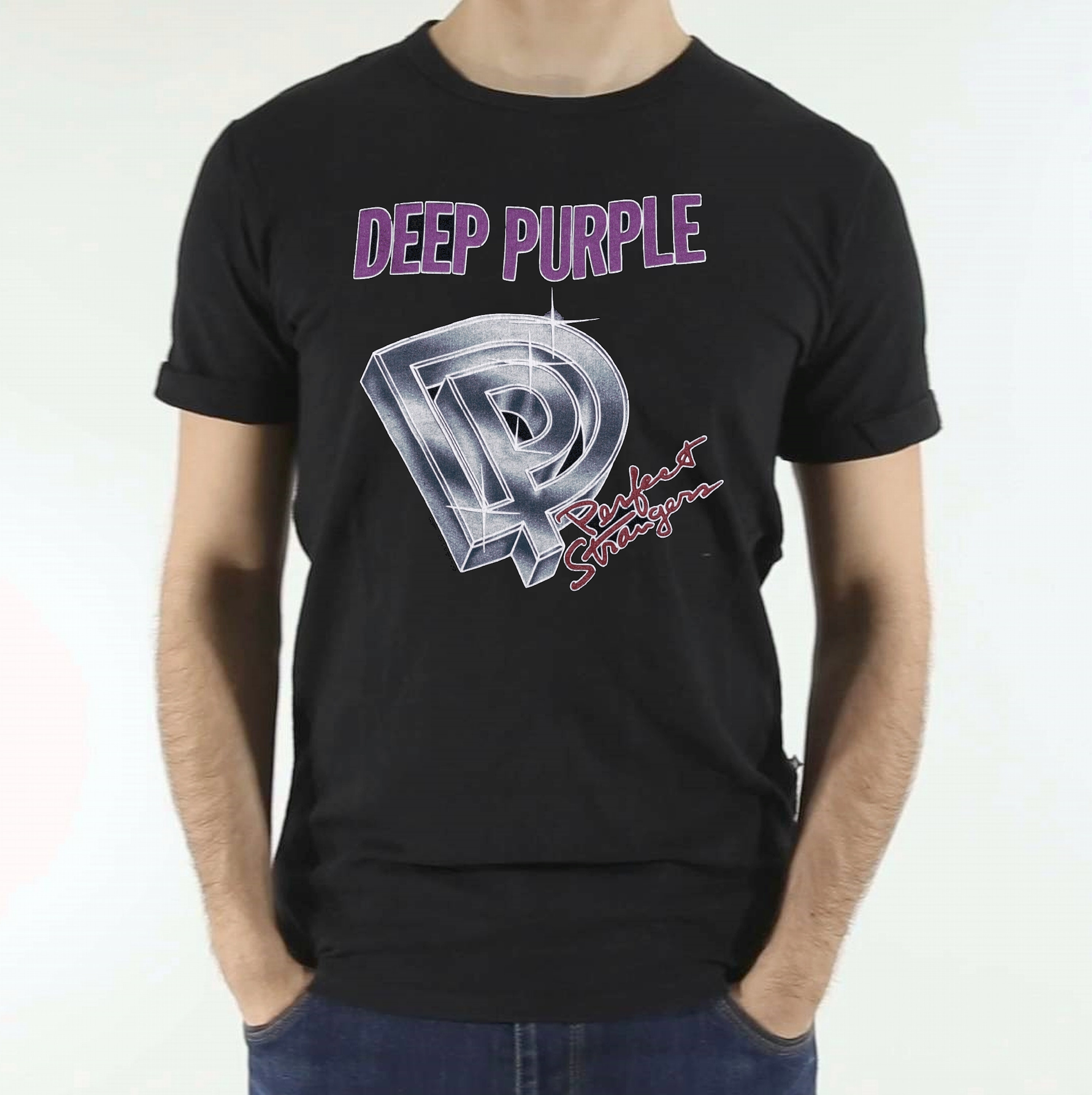 Deep Purple Shirt Vintage tshirt Perfect Strangers Tour 1985 Etsy