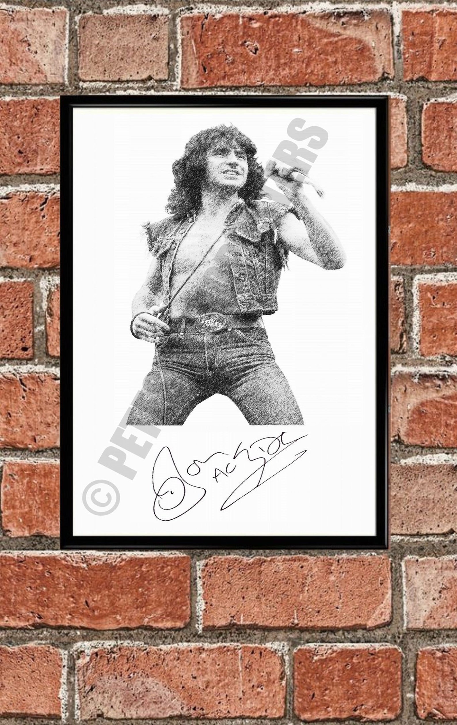  Sketch Drawings Of Bon Scott with Pencil