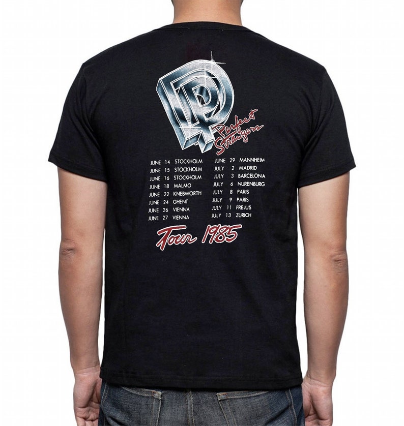deep purple perfect strangers t shirt