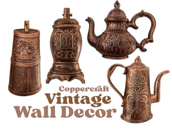 Coppercraft Set Antique Copper