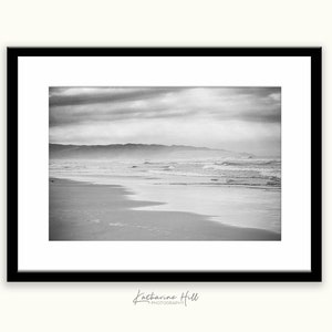 Pacific Ocean, Carmel, California, Black and White Photographic Print