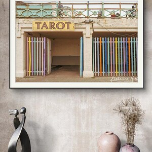幻想的なタロット占い師の店のプリント｜アーバンディケイの海辺の風景、カラー写真、モダンアート、伝統的なビーチデコレーション、ユニークなホームアート、UK52
