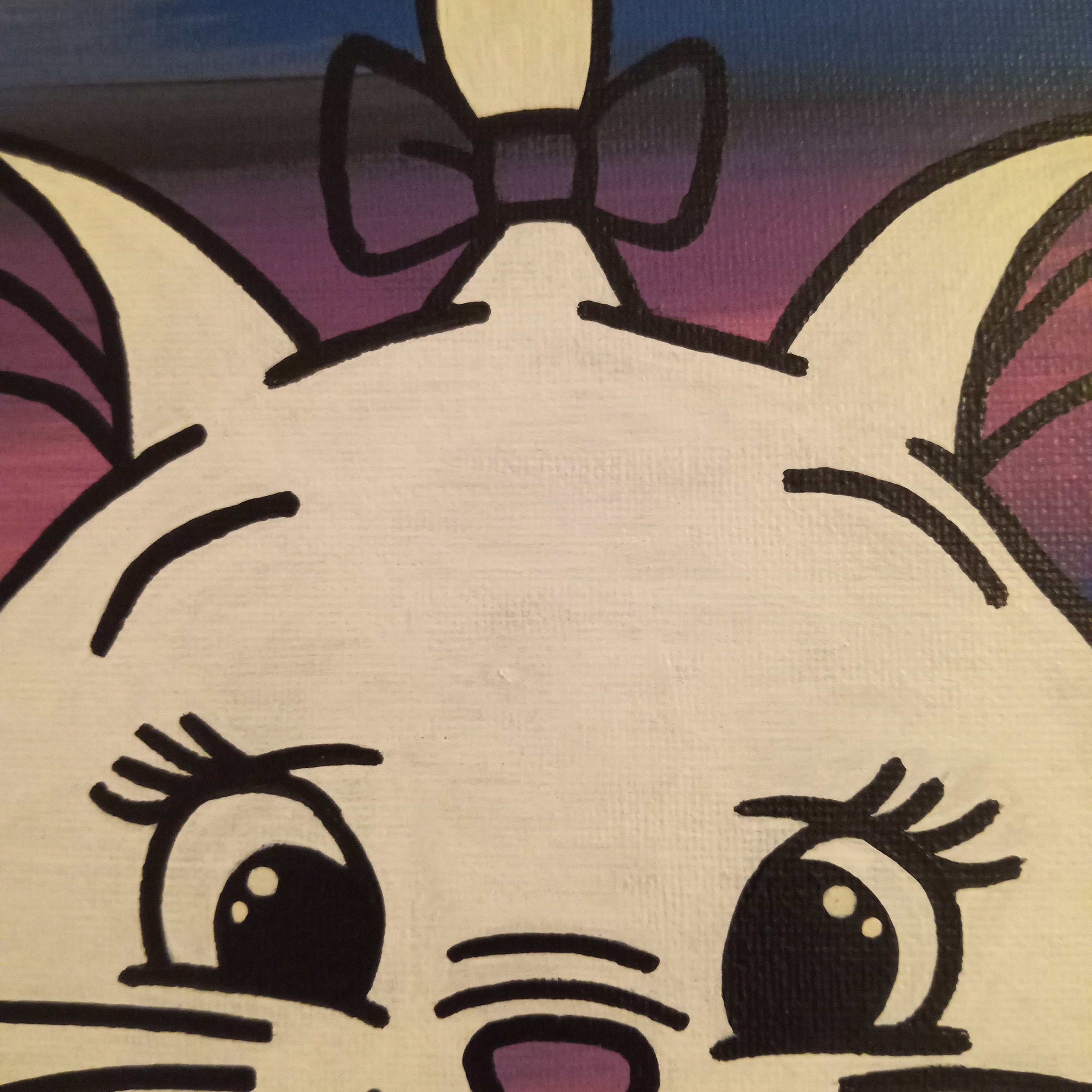 Aristocats Marie Acrylic Painting - Etsy