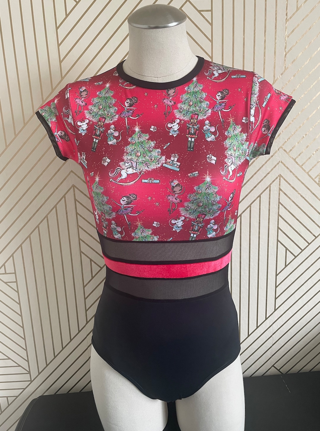 RTS Red Nutcracker Leotard Etsy