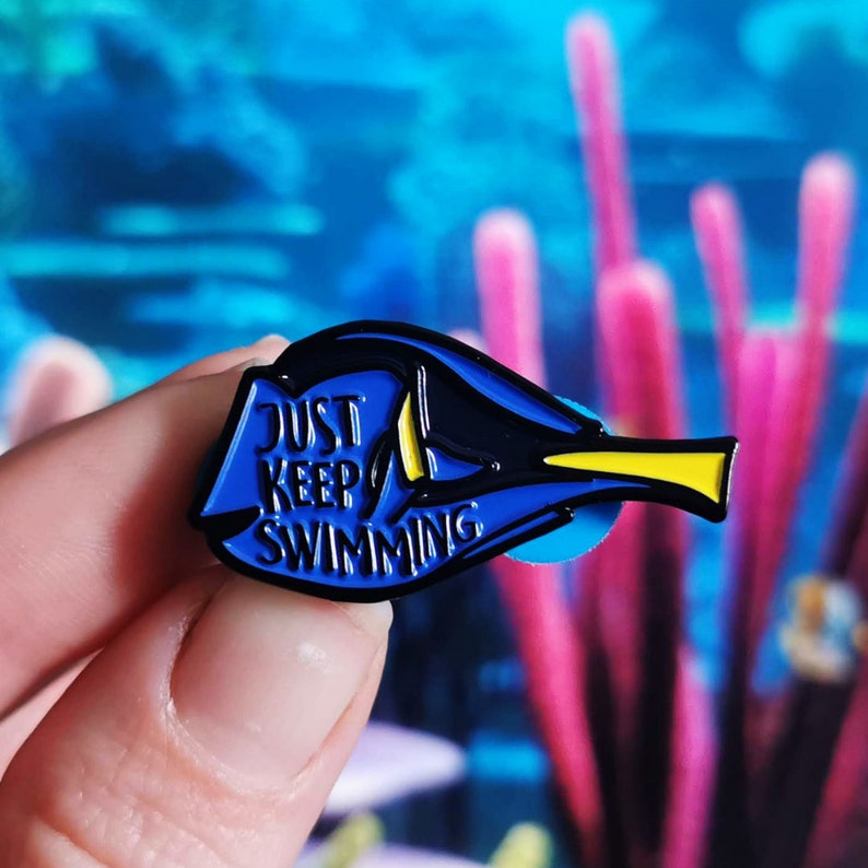 Motivational pins Enamel pins Mental Health Enamel Pin Etsy