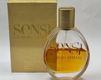 Giorgio Armani Sensi Vintage EDP 50ml Discontinued Designer