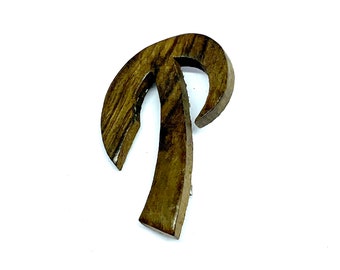 Broche vintage art déco des années 1930, broche arbre en bois sculpté, cadeaux pour elle