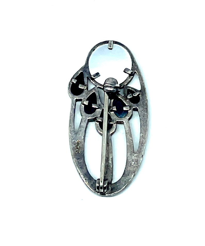 Vintage Charles Rennie Mackintosh Brooch in Sterling