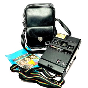 Kodak EK160-EF Instant Camera, vintage Kodak camera, instant photo camera,  Kodak camera and case, old Kodak camera, photography camera