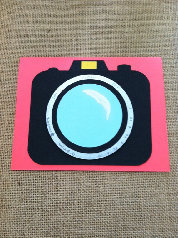 Items similar to Camera Greeting Card on Etsy