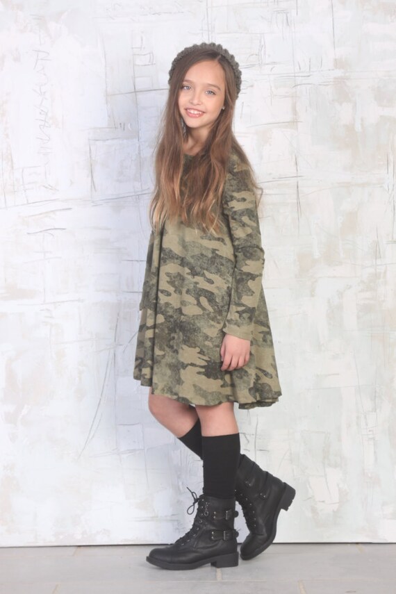 camouflage girl outfits