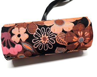 Jewelry roll, gift for her, travel jewelry bag, jewelry case, bridal shower, vegan