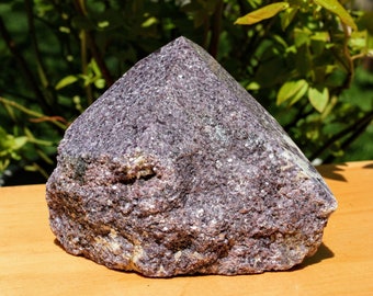 Stone of Transformation Lepidolite Point Crystal Healing Purple Lepidolite Polished Top