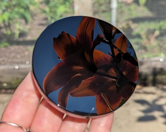 Black Obsidian Scrying Mirror, The Psychic Protection Crystal, Black Obsidian Divination Mirror, Gemstone, Crystal Healing, Positive Vibes