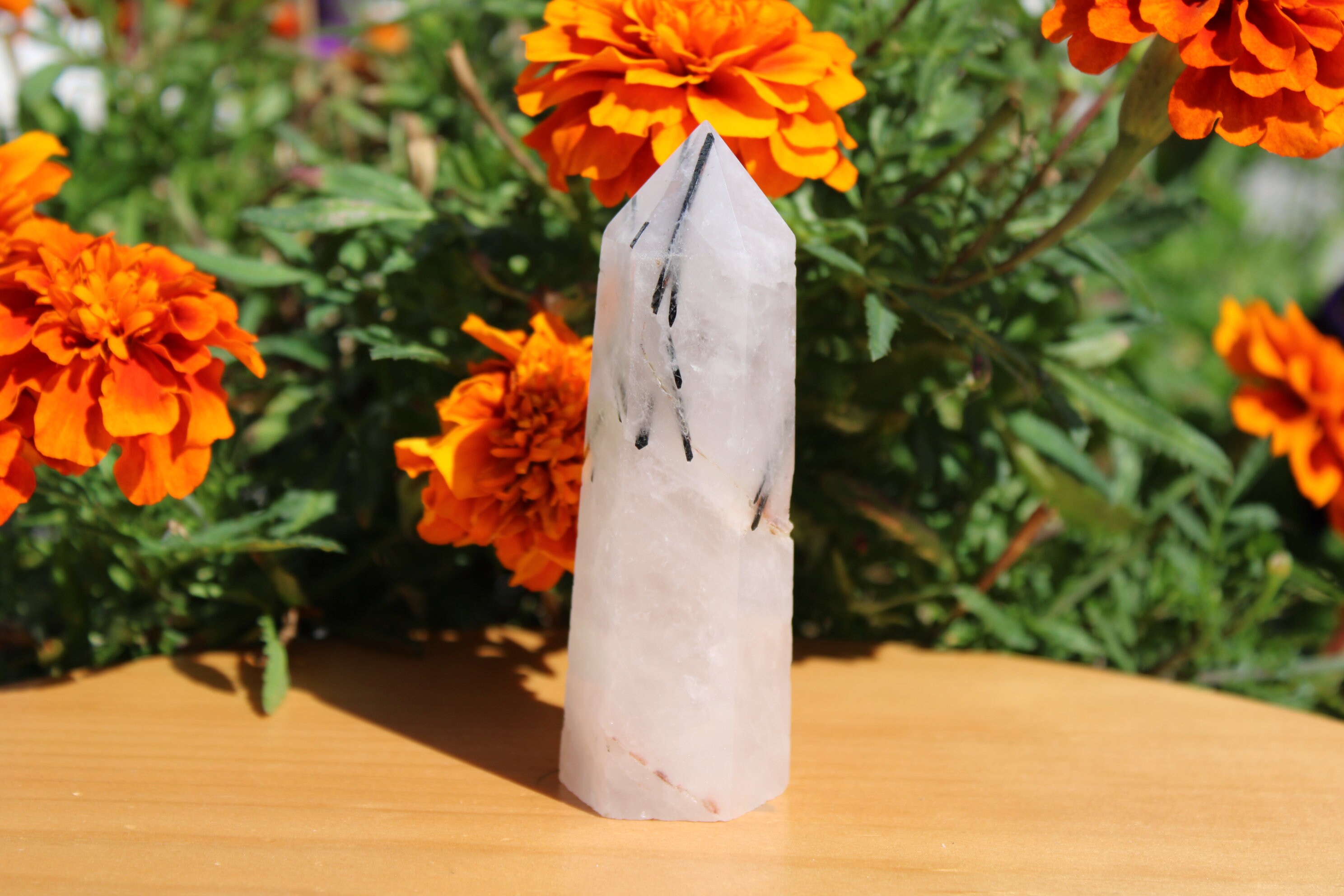 ブラックトルマリンクォーツポイント、ブラックトルマリンクォーツ