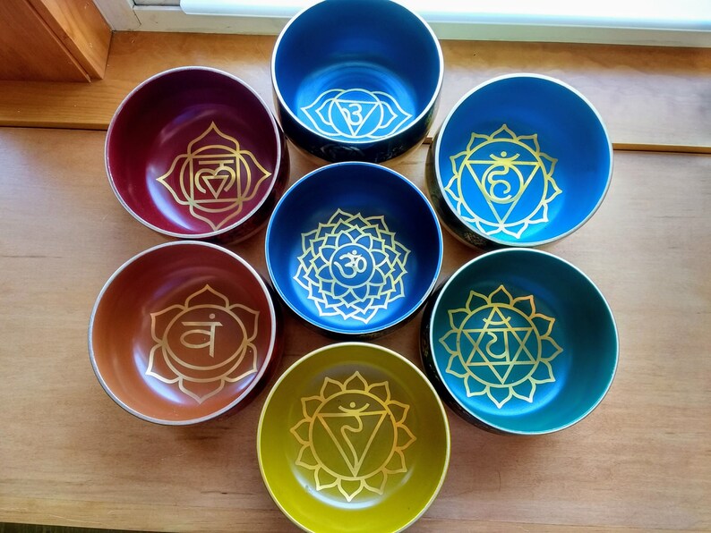 ONE BOWL Chakra Singing Bowls 7 Chakras Singing Bowl with Etsy