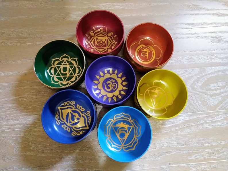 ONE BOWL Chakra Singing Bowls 7 Chakras Singing Bowl With Etsy