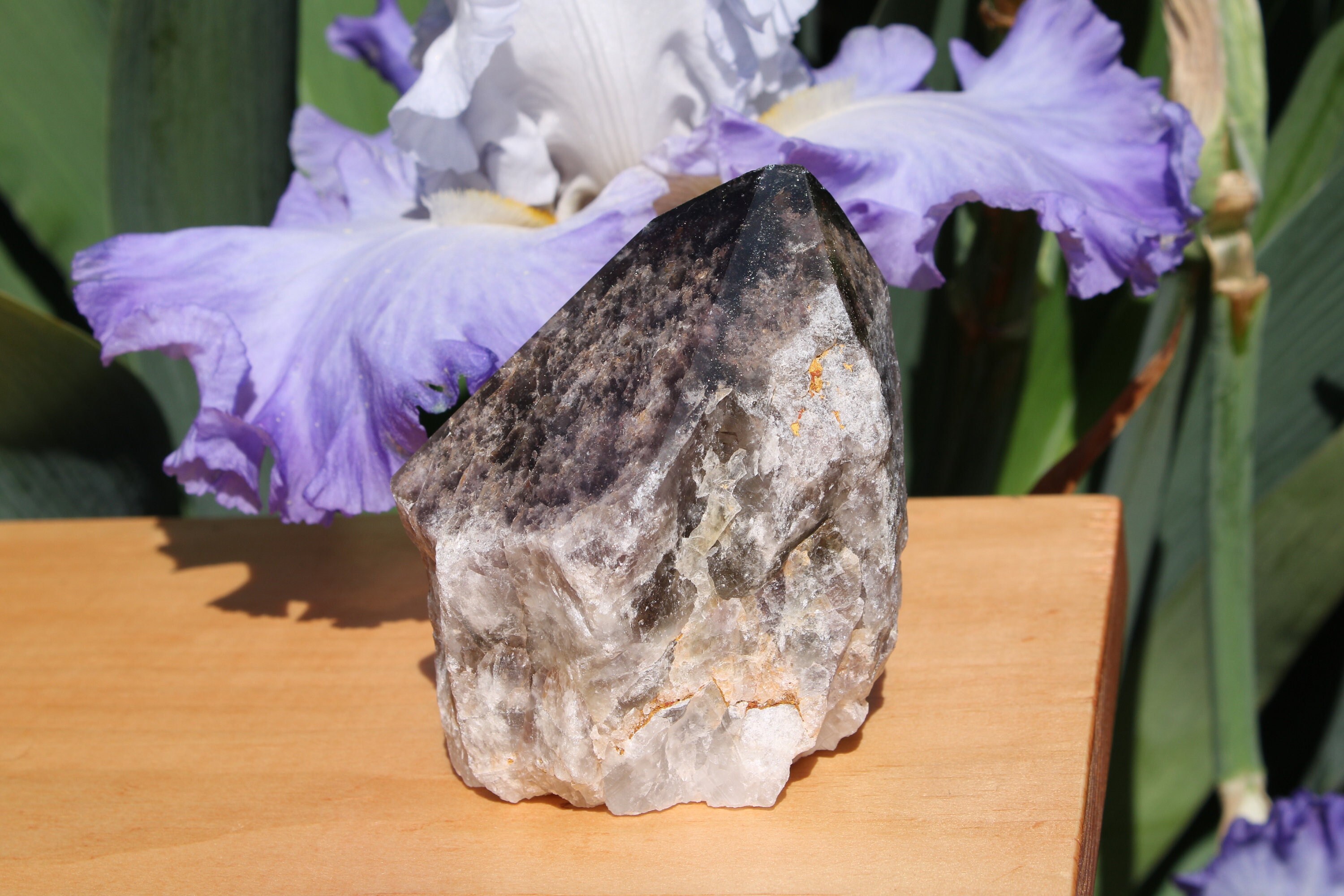 アイドル 193 igusa Melody stone top OS The Melody Stone Super Seven Crystal Point 15.03oz 426g