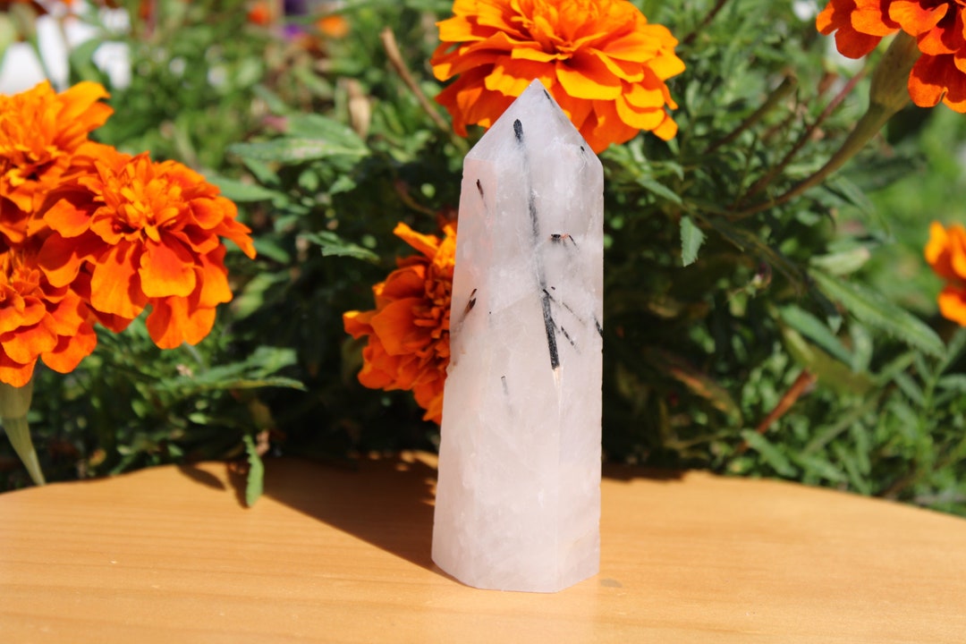 ブラックトルマリンクォーツポイント、ブラックトルマリンクォーツ