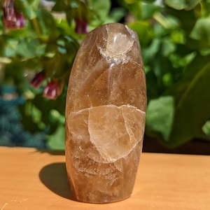 Natural Citrine Free Form Self Standing Crystal Citrine Crystal Meditation Stone Gemstone Crystal Healing