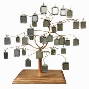 Medium Tapestree Family Tree with 38 Photo Frame Charms and Use of Photo Resizing Tool