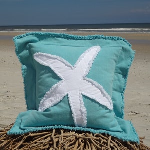 Starfish Canvas Pillow