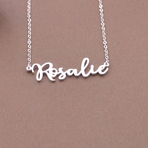 Custom Name Necklace-Name Jewelry-Personalized Mother's image 1