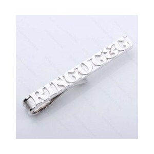 Custom name Tie clip-Wedding Gift for him-Gift For Dad