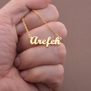 Gold Name necklace-my name necklace-Custom Name necklace for image 5