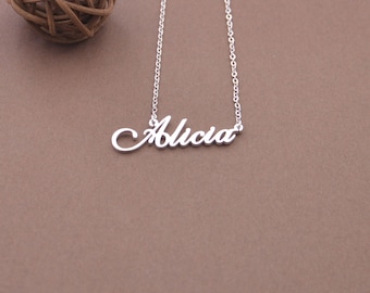 Custom Name necklace-name chain-Christmas gift for new friend,Teacher