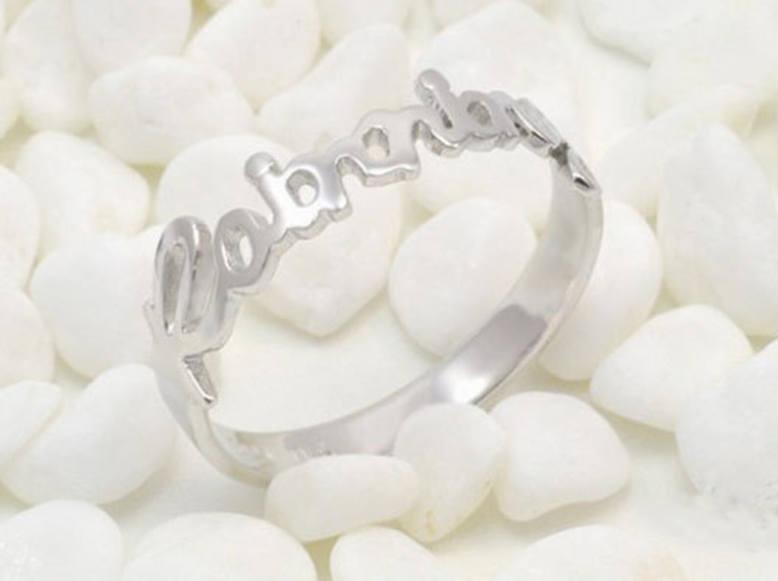 Customized Name Ring Sterling Silver Ring With Name of Your | Etsy