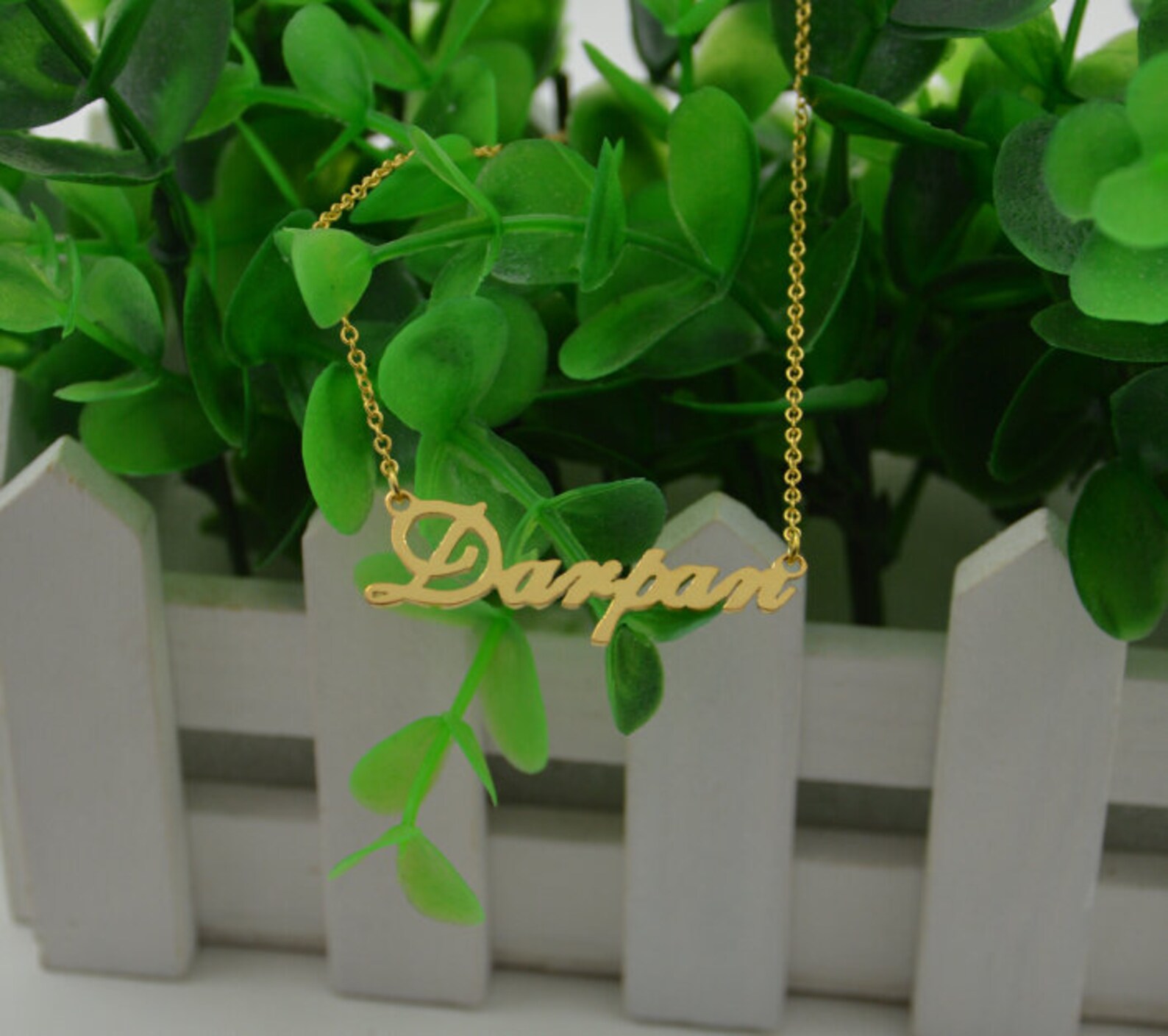 Name necklaceGold Name plateCustom Name necklace for Etsy