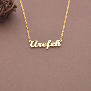 Gold Name necklace-my name necklace-Custom Name necklace for image 4