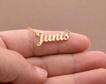Personalized Stainless Steel Name Necklace,  Custom Women Jewelry