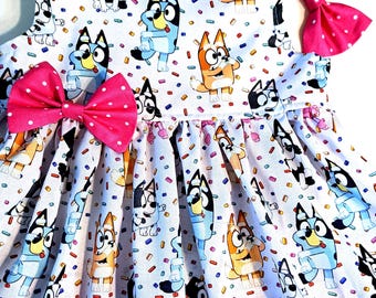 bingo birthday dress Bluey Birthday Dress main image 1