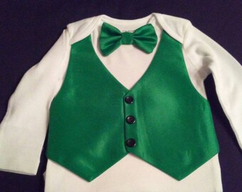 baby green suit