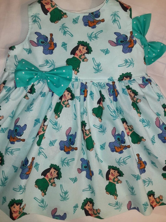 Girls Stitch Twirl Dress, Stitch Dress Inspired by Lilo and Stitch