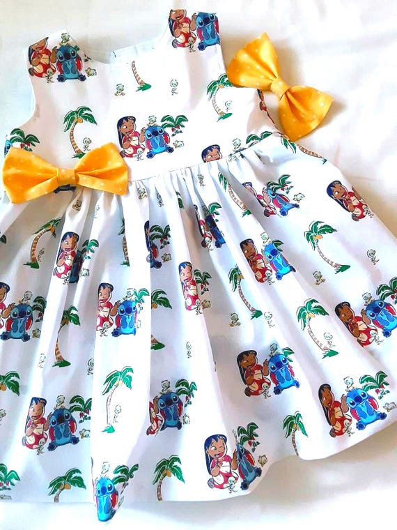 lilo and stitch party dress Disney, Big Girls Mesh Cosplay Dress, Stitch, Halloween & Party