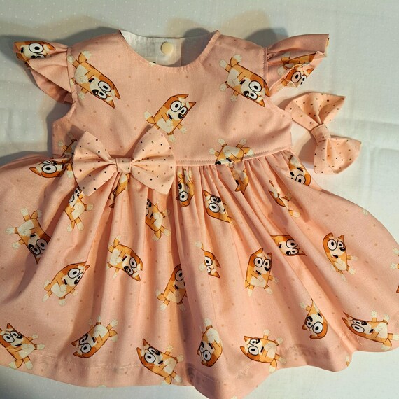 bingo birthday dress Bluey Bingo Dress Classic Toddler Costume 2T main image 0
