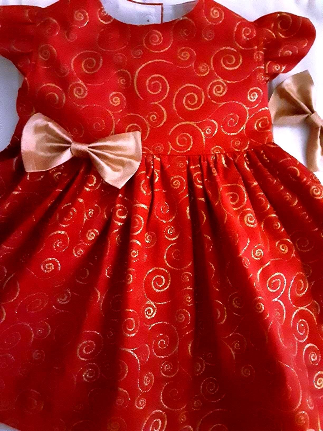 slim fit dress slacks Baby Girl Red Floral Tiered Tulle Dress, 24M main image 0