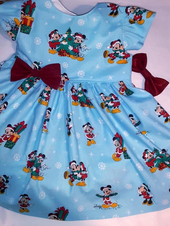 Christmas Mickey Minnie Mouse Dress Disney Mickey Minnie Christmas Dress Christmas Santa Party Dress Sleeveless or Flutter Sleeve 6mo-8yr. Christmas Mickey Minnie Mouse Dress Disney Mickey Minnie Christmas Dress Christmas Santa Party Dress Sleeveless or Flutter Sleeve 6mo-8yr.