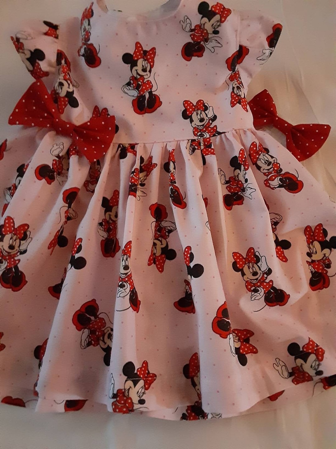Minnie Mouse Dress Pink Minnie Birthday Party Character Minnie Mouse ...
